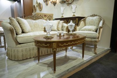 كنبة + 2 فوتية + تربيزة 38000